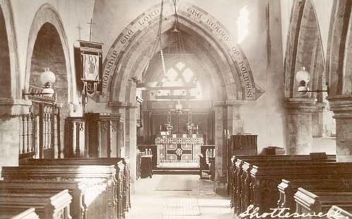 St Laurence interior 1919